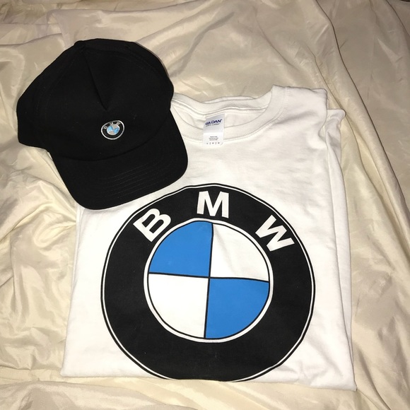 BMW Other - Vintage BMW lifestyle Hat + Shirt combo pack